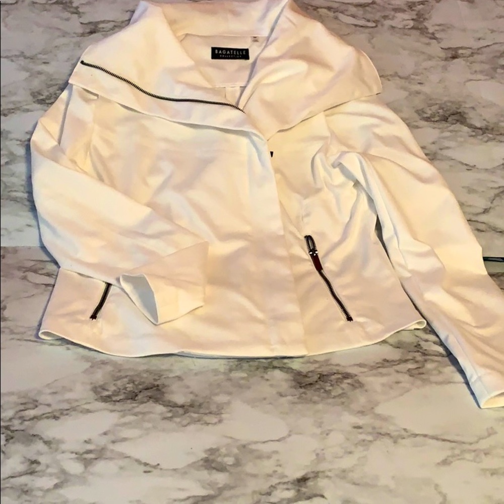 White chic jacket